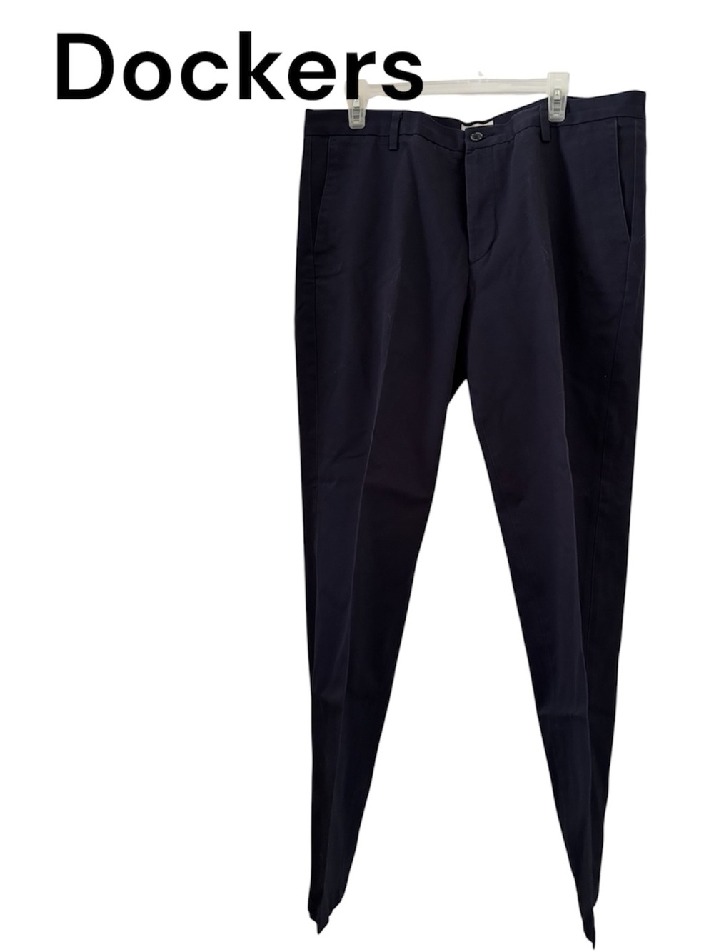 Dockers Men's Navy Straight-Leg Chinos